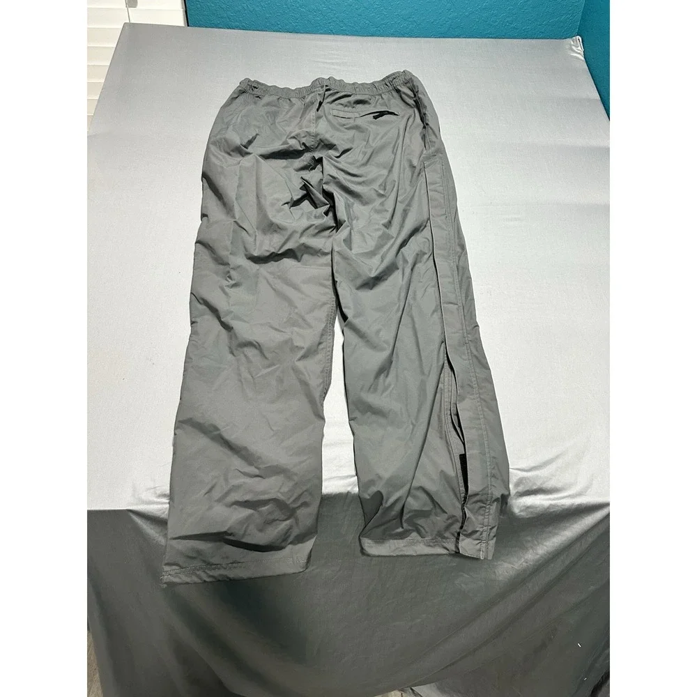 Duluth Trading Men's Waterproof Gray Side Zip‎ Pants Utility Pockets Lx34